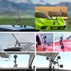 Lupholue 44-Inch Extendable Selfie Stick Car Mount Kit Universal Suction