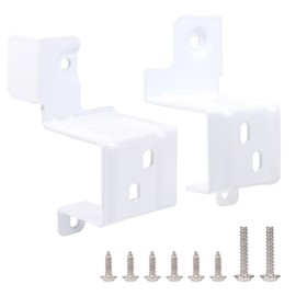 unrulysoul 24" Stack Bracket Kit for GE GFA24KITL 24 Inch Front Load Washers and Dryers Laundry Bracket 24in Width Frontload Stacking Kit (White)