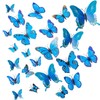 Pack of 24 3D Butterflies Decorative Butterfly Wall Decoration 3D
