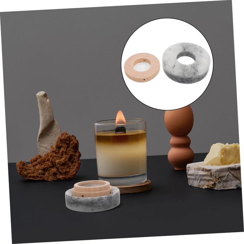 COLLBATH Traditional Moxibustion Jade Ring Heat Insulation Mat for Abdominal