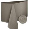 CALITEX Bromine 3372360505523 Rectangular Tablecloth Polyester Taupe