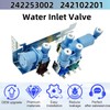 242253002 242102201 Refrigerator Ice Maker Water Inlet Valve Replacement for
