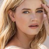 AMELINE Gold Hoop Earrings 14K Gold Earrings for Women