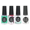 Gc Nails. Bond 1 + Bond 2 + Top + Aceite Para Cutícula, Uñas