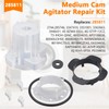 285811 Medium Cam Agitator Repair Kit, Compatible with Whirlpool Washers,