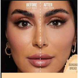Minipan de plátano con polvos sueltos para hornear y fijar HUDA BEAUTY Easy Bake