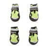4Pcs Dog Booties Adjustable Slip Resistant Breathable Dog Boot with