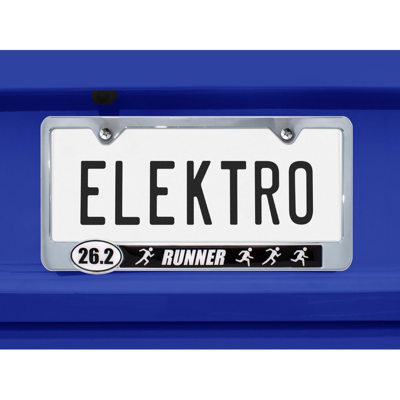 Elektroplate – 26.2 Full Marathon Runners Chrome-Plated All-Metal Standard Size