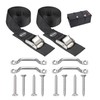 EXVITAL Battery Tie Down Strap Hold Down Kit, 1" x