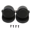 2pcs Dome Tweeter Car Audio Speaker Black 20W Loudspeaker Universal
