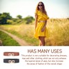 2 Pieces Simple Belts, Wide Belts For Women, Elastic Belts,