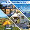 MINGSONG DC Solar Panels Disconnect Switch 16 Amp Solar Shut