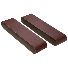 Woodstock D1251 4-Inch by 36-Inch 100 Grit Aluminum Oxide Sanding Belt, 2-Pack
