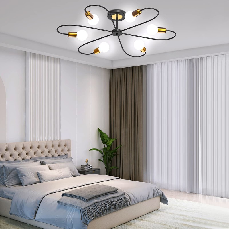 HORKEY Foco LED Moderna Bombilla Edison 4 Pza G25(g80) 5w