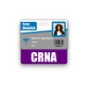 CRNA Badge Buddy Horizontal w/Height & Weight Conversion Charts (Standard,