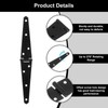 sourcing map 2Pcs Strap Hinges, 5 Inch Shed Door Hinges