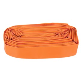 sourcing map Heat Shrink Tubing, 1 Inch ID 33 ft Long 2:1 Ratio Polyolefin Heat Shrink Cable Sleeve for Electrical Wire Insulation, Cable Management, Orange