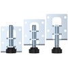 DDHOMIN 4 PCS Heavy Duty Adjustable Leveling Feet Furniture Legs