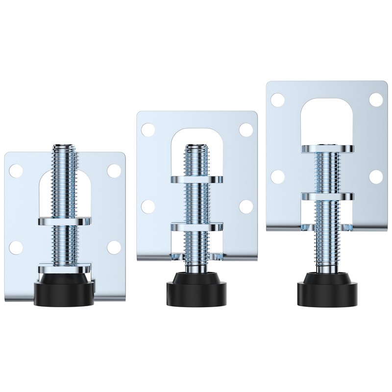 DDHOMIN 4 PCS Heavy Duty Adjustable Leveling Feet Furniture Legs