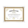 Baptism Certificates for Church, with Glass Frame, Baby Dedication Certificates,