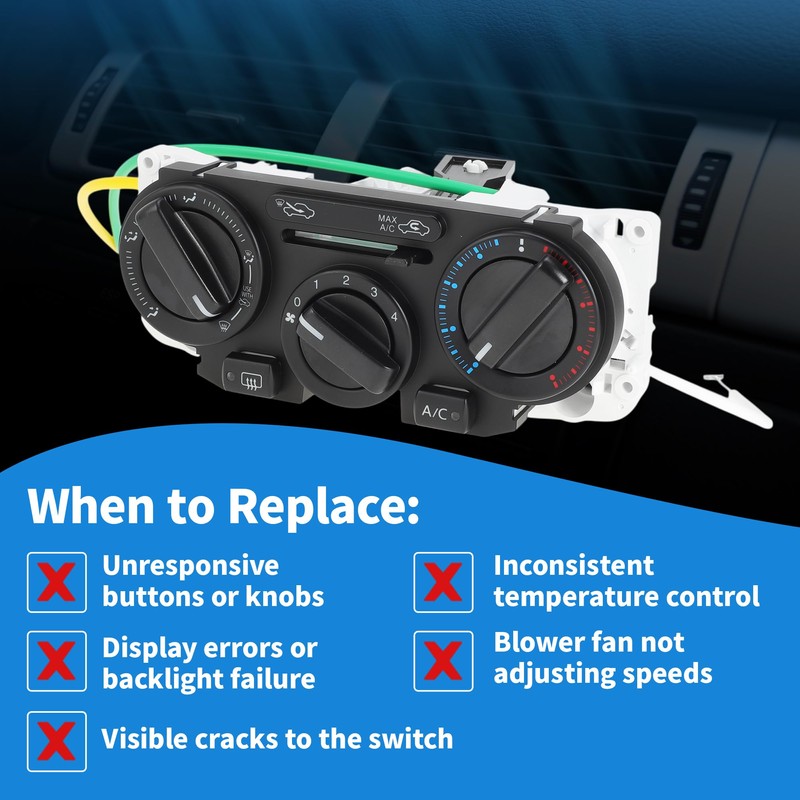 SWITCHRISE A/C Heater Climate Control Module for Nissan Versa 2007