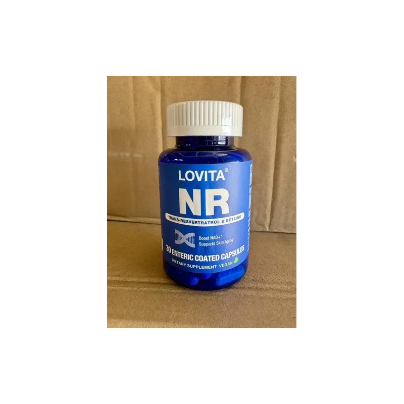 Lovita Nr 350 Mg Complejo Nad Con Trans-resveratrol
