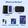 Medline Bluetooth Blood Pressure Monitor, Attached Universal Upper Arm Cuff,