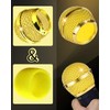 RhymKawa Bling Gold Microphone Cover Compatible with Shuer SM58, SM48