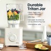 Chefman Obliterator 48 oz Countertop Blender for Smoothies, 1380W Motor