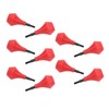 10PCS Archery Arrow Head Safety Arrow Tips Screw in Nylon