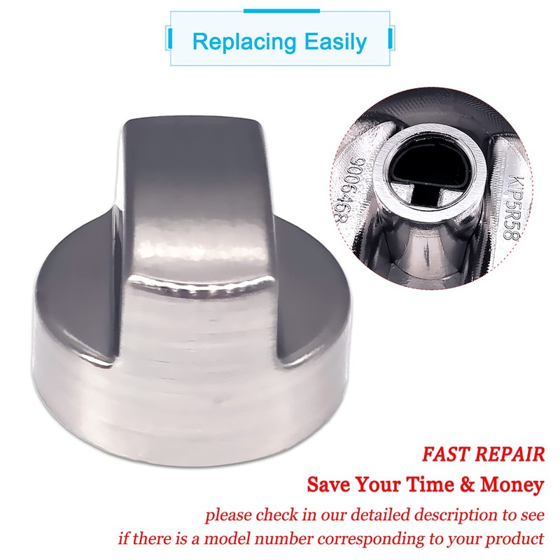 YMDparts Wolf Range Hood Knob Replacement 811195 805328 KIP5D44 5D44