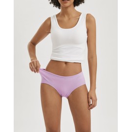 Innersy Women’s Underpants, Cotton, Breathable, Medium Waist Panties, Pack of 6, Early spring, s