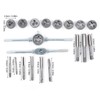 Tap Die Set, 20pcs Tap and Drill Set Metric Master