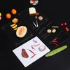 Murrey Home Glass Cutting Board for Kitchen Counter, Tempered Glass