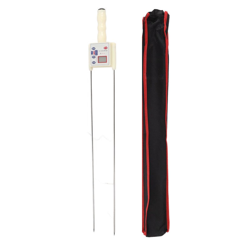 Grain Moisture Meter Multifunctional LED HD Display Quick Measurement Double