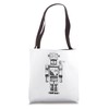 Simpatico vintage robot Tote Bag