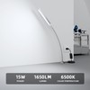 LED Magnetic Work Light, 15W high Brightness,Flexible Gooseneck lamp with