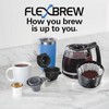 Hamilton Beach FlexBrew Trio 2-Way Coffee Maker, Compatible with K-Cup
