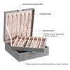 BEWISHOME Necklace Organizer Box Necklace Storage Organizer for Chains, Bracelets