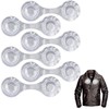 Surplex Pack of 6 Magnetic Reflectors, Reflector Clips, Children's Reflectors,