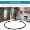 W10-PR W10-OR Lid O-Ring for Water Filter Housings, 8 Pack