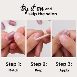 Sally Hansen Salon Effects Perfect Press-On Nails, Sunshine Spritz, Press On Nails, Easy to Apply, Nail Glue & Adhesive Tabs Included