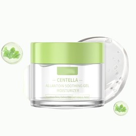 Easilydays Centella Soothing Gel Cream, Face Cooling & Soothing Gel Moisturizer,Barrier Repair with Allantoin,Durable Moisturizing Hydrating for All Skin Types,Lightweight Oil-Free,Non-Sticky