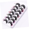 FOMIYES Lash Extensions 7 Pairs of Women's False Eyelashes Lash