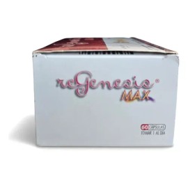 Pack 3 Regenesis Max Omega 3 Ácido Fólico 60 Cápsulas