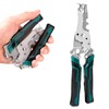 18 in 1 Foldable Wire Stripper, Foldable Multifunctional Wire Stripping