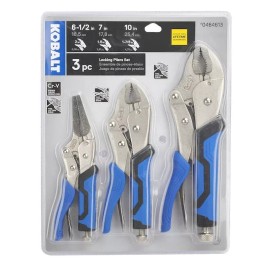 Kobalt 3-Piece Locking Pliers Set