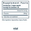 Vital Nutrients Vital Nutrients L-Theanine 200mg | Vegan Supplement |