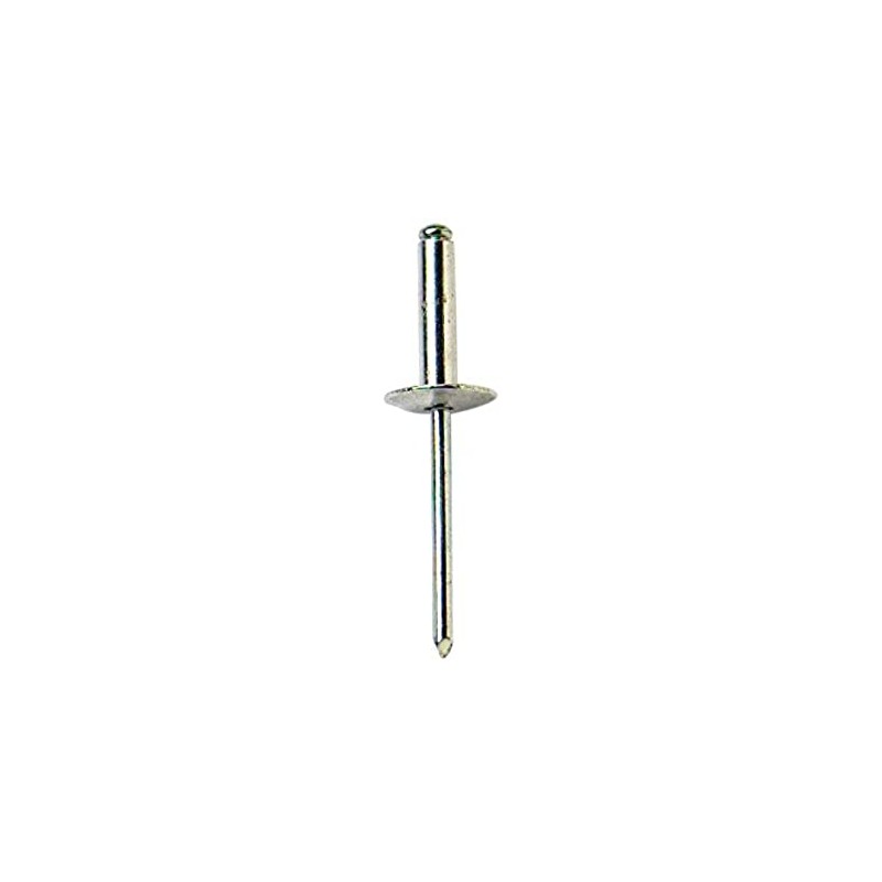 Merriway BH04093 (50 Pcs) Aluminium Alloy Pop Rivet with Large