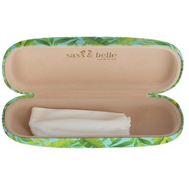 Botanical Sloth and Friends Reading Sunglasses Spectacles Hard Case Cover Holder